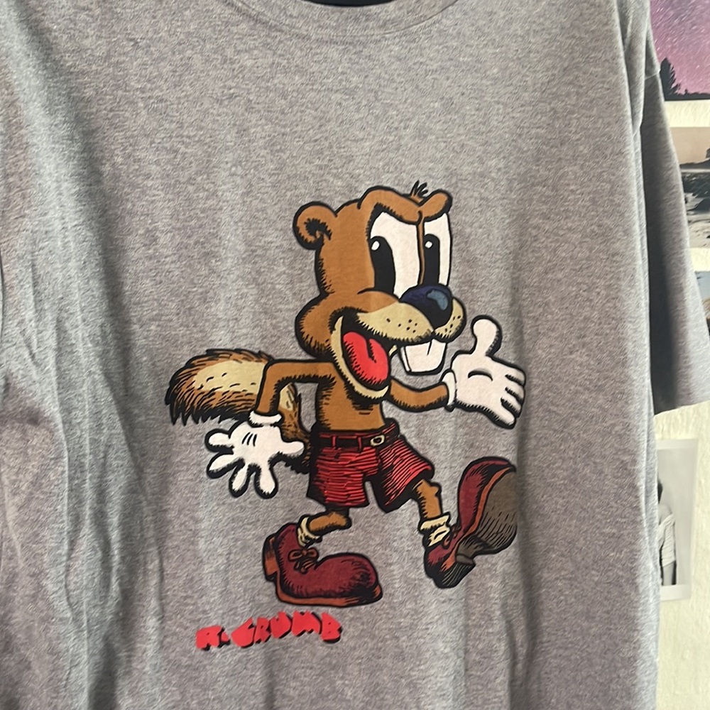 NEW Marc Jacobs 2018 Redux Grunge R. Crumb Squirrely shirt - Picture 4 of 6
